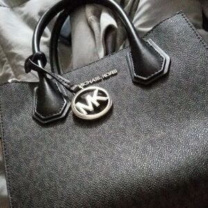 Michael Kors Black Satchel Bag